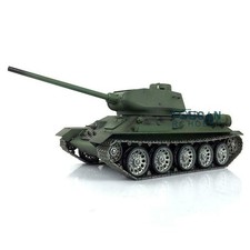 HL 1/16 7.0 sowjetischer T34-85 RC Panzer 3909 360° Metall Räder Fass Rücklauf