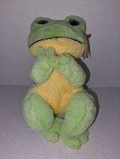 Ty Beanie Bellies Snapper Frog 8" Plush Bean Bag Stuffed Toy Amphibian with TAGS