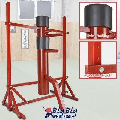 Wing Chun Wooden Dummy Practice Training Target Traditional Kung Fu Martial Arts