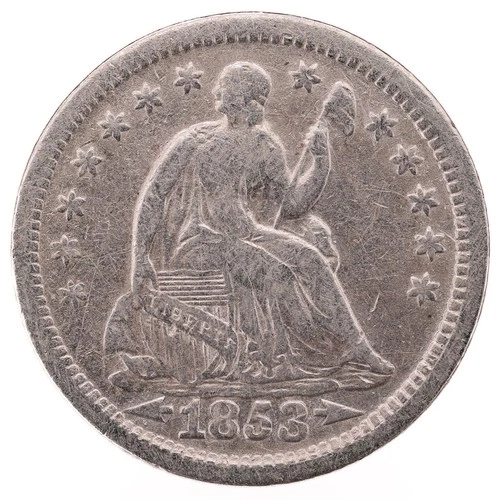 1853 Seated Liberty Silver Half Dime (B4073)
