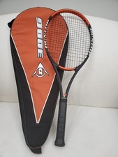 Dunlop 300G 4 1/4-98 sq. in. tennis racket. RARE HOTMELT CARBON FULL CASE