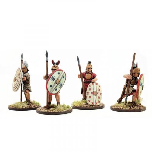 Захватывающий зверь 28 мм Исторический: Союзники Италии стоят (4) GPB ITA02