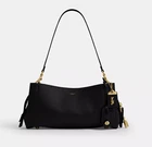 Coach Rogue Shoulder Bag 34 Soft Grain Leather Handbag CCX18 B4/BK Black New