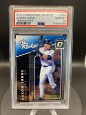 2017 Panini Donruss Optic - The Rookies Aaron Judge Tr8 Rc Psa-10 Gem Mint 2017 Panini Donruss Optic - The Rookies Aaron Judge Tr8 Rc Psa-10 Gem Mint