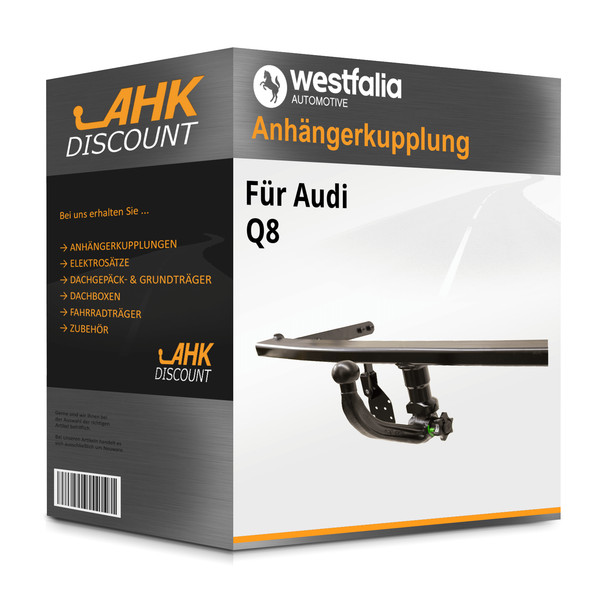 für Audi Q8 02.2018-Jetzt Westfalia AnhäNgerkupplung Abnehmbar NEU-image