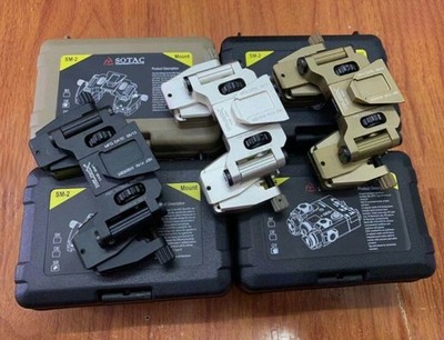 Aluminum CNC WILCOX BINOCULAR BRIDGE For Double PVS 14 Axis Bracket BK/DE/WH