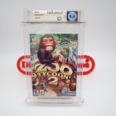 PC Computer Game ZOO TYCOON 2 II - WATA GRADED 9.4 A+! NEW & Factory Sealed!