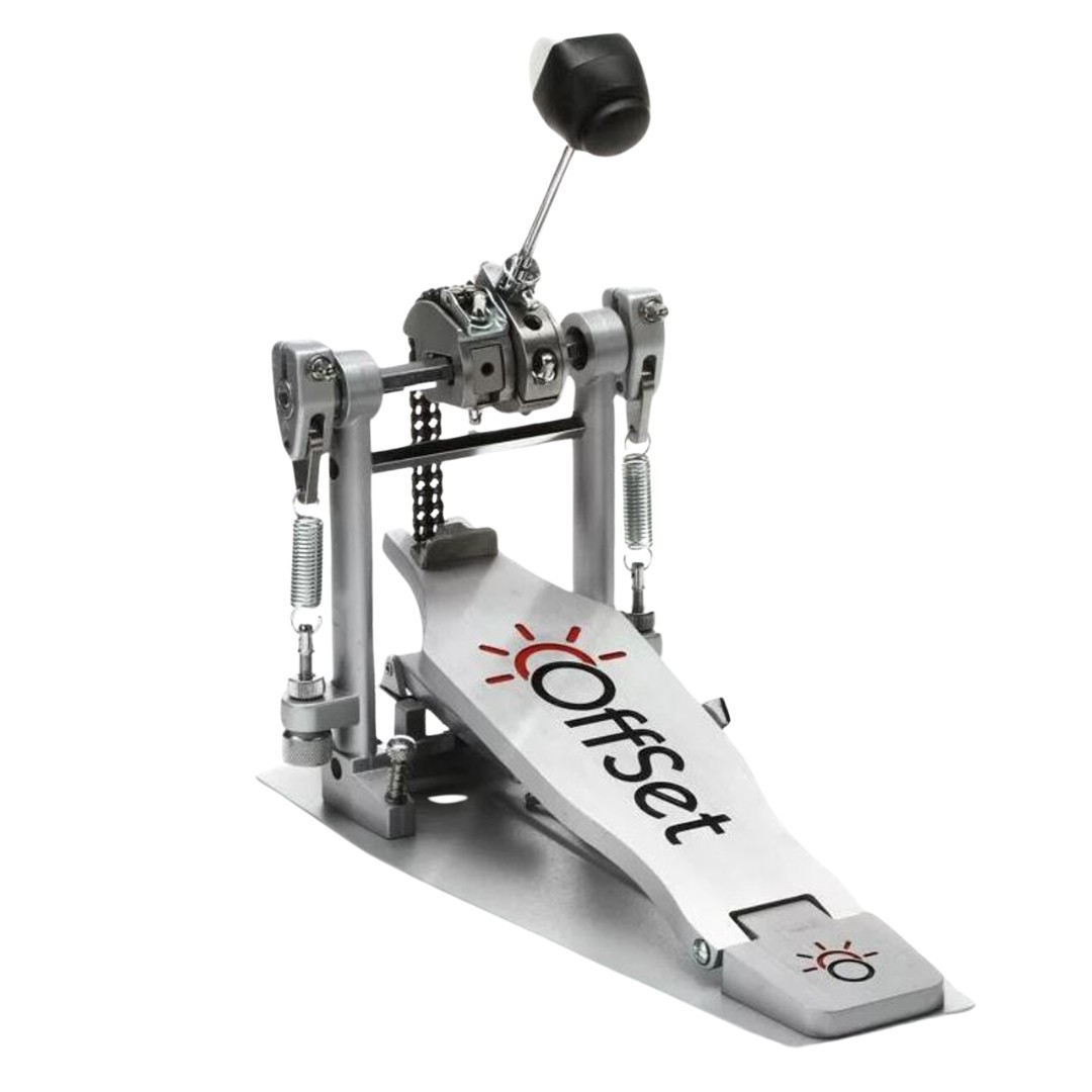 Одиночная педаль басового барабана со смещенной подошвой