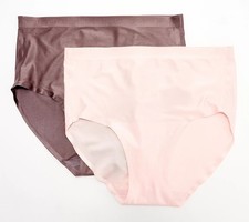 Breezies Invisible Comfort Full Brief Panty Size 3X Neutral Pack LN/NOWT