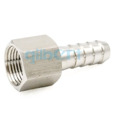 3/8'' BSP Female to 10mm Hose Barb 304 Stainless   Splicer Pipe Fitting #md