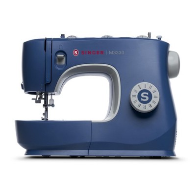 Sewing Machine SINGER M3330 Navy Blue 23 Stitches LED Light Free Arm Accessory