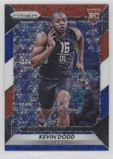2016 Panini Prizm Rookie Red White & Blue Disco Prizm Kevin Dodd #275 1b6