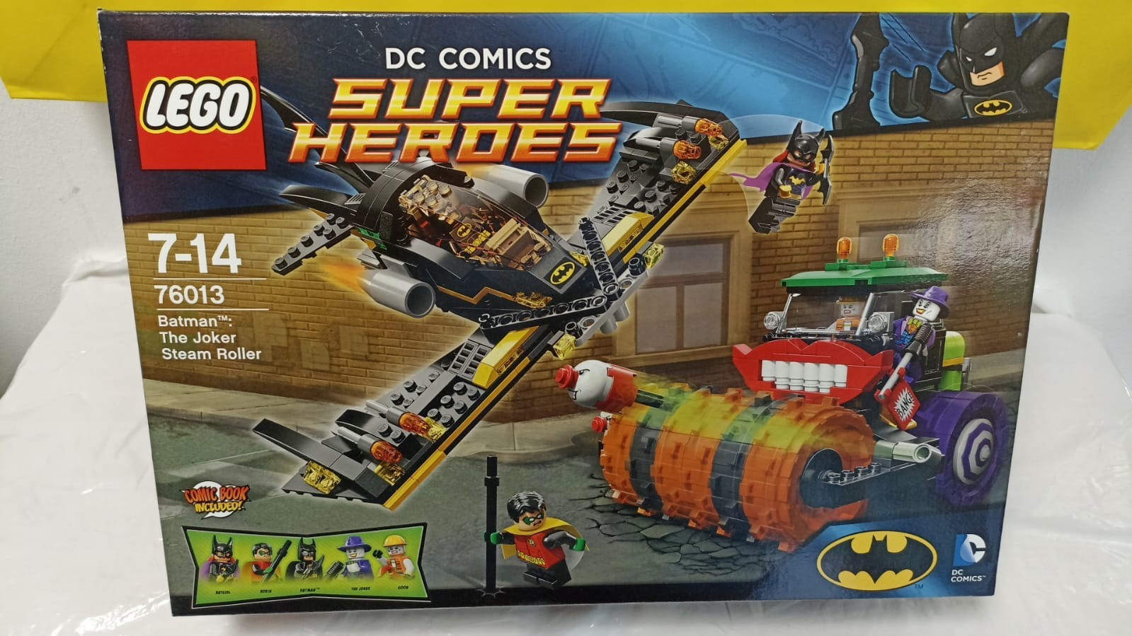 Rarità LEGO 76013 DC Batman Joker Steam Roller NISB Investment Grade