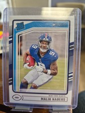 2024 Donruss 🏈 Malik Nabers Rated Rookie #383 New York Giants RC