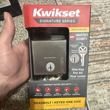 Kwikset Deadbolt Satin Nickel Metal Silver 25...