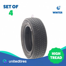 Set Of 4 Used 22565r17 Michelin X-ice Snow Suv 106t - 8-1032