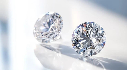 Diamante CVD suelto cultivado en laboratorio certificado corte redondo de 4 quilates VVS1 color natural D - Imagen 10 de 18