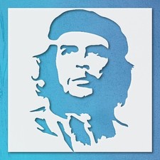 Stylized Face Silhouette Stencil for Unique Craft Projects - StencilAir