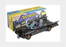CORGI 267-CD54321050 Batman Batmobile With Batman And Robin Figures - Black
