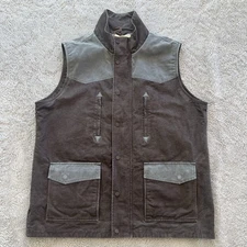 Smith & Wesson Men’s Tactical Conceal Carry Heavy Duty Vest XXL Brown Gray
