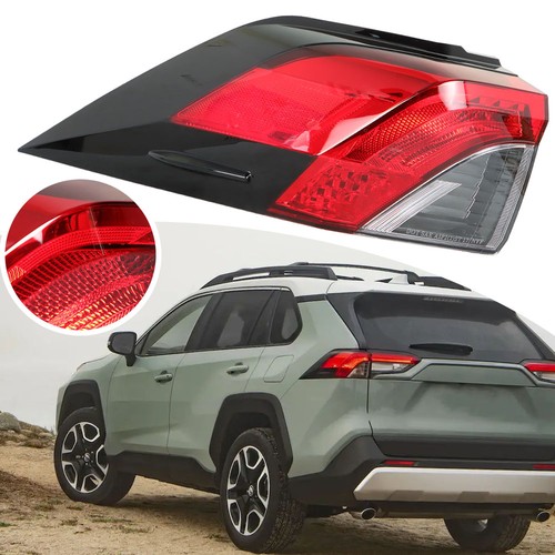 Red Tail Light Assembly Halogen LH/Driver Side For Toyota RAV4 2019-2020 Series - Picture 10 of 10