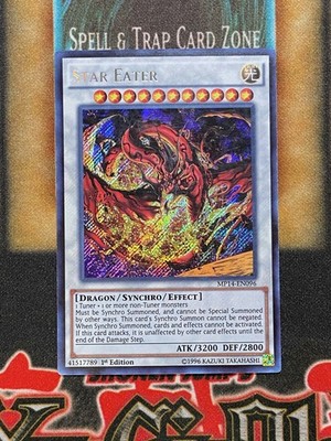 Yugioh Star Eater MP14-EN096 Secret Rare 1st Ed NM