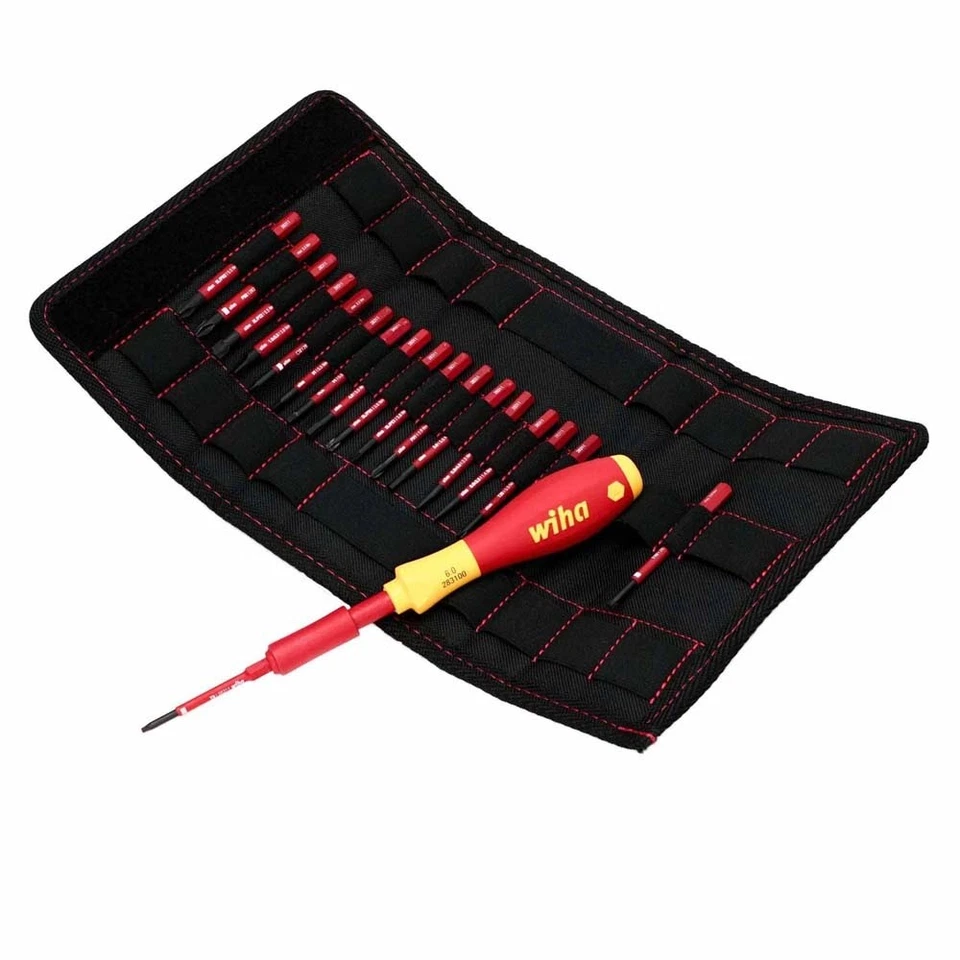 Wiha 28398 19 Piece Insulated SoftFinish SlimLine Blade Set - Image 3 of 4