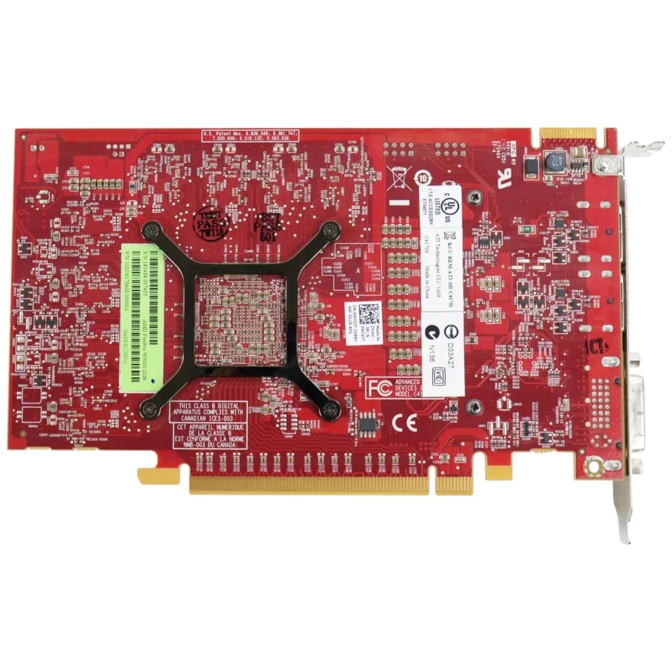 Dell AMD FirePro W5000 2GB GDDR5 2x DisplayPort DVI PCIe 3.0 Video Card WJ2JT - Image 2 of 4