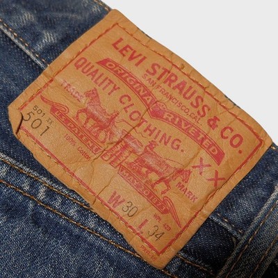 Levi's 501XX 1966 Made in USA Red Selvedge Big Double Name LVC W30