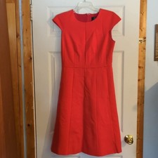 J Crew Sheath Dress Sleeveless Sz 4 Cap Sleeve A Line Midi Mathilde Lined Ponte