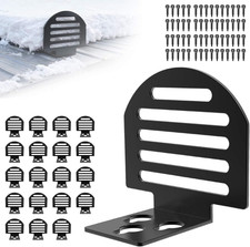 Snow Guards for Metal Roofs 20Pack,Metal Roof Snow Guard,Black Icesnow Stoppers,