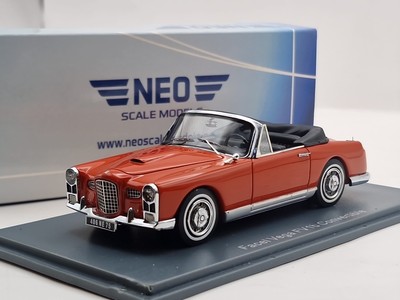  Neo Scale Models Facel Vega FV1b Convertible rot in 1:43 in OVP