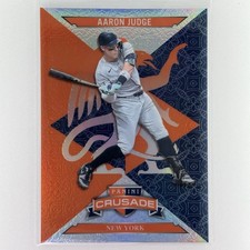 2025 Panini Crusade Aaron Judge #38 Orange /49 New York Yankees Insert