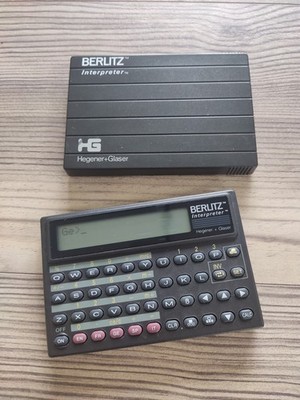 Berlitz Interpreter TR500 Übersetzer Selectronics 5 Sprachen | Hegeler + Glaser