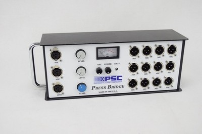 PSC Press Bridge Mic Hub Audio Interface for Recording and Streaming