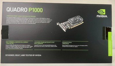 NVIDIA Quadro P1000 4GB GDDR5 Graphics Card for sale online | eBay