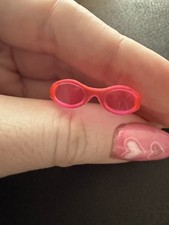 Vintage Barbie Sindy Doll Sunglasses Glasses Replacement Only Neon Pink