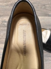 Johnston Murphy Oxford Black Dress Shoes for Men for sale