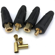 Welding Cable Quick Connector Pair Dinse-Style 400Amp-500Amp 2/0-3/0 70-95 SQ-