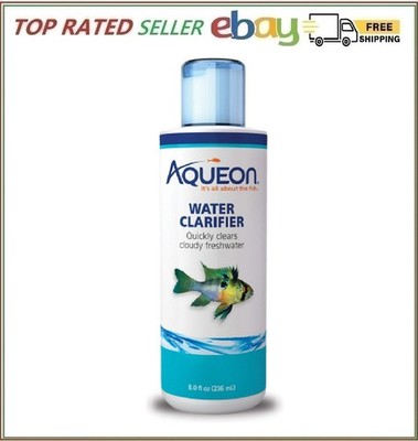 Aqueon Water Clarifier 8 Ounce Clears Cloudy Water Safe for Freshwater Fish