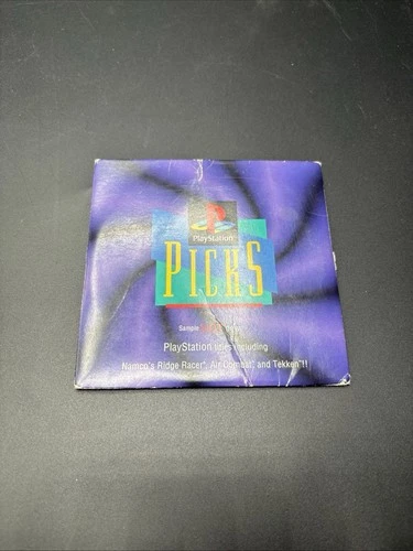 1995 PlayStation Picks Demo Disc - Sealed - Ridge Racer, Tekken & Air Combat