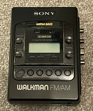 Sony Walkman Radio Cassette Player WM-F2085 (with Instruction Manual)