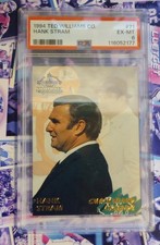 1994 Ted Williams Card Company Roger Staubach's NFL Football Hank Stram #71 PSA