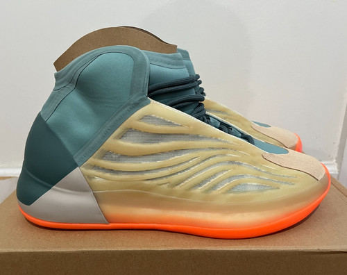 YEEZY QNTM Hi-Res Coral sz.10 - 350 700 YZY SZN Boost Adidas Kanye Mens Tan Lace