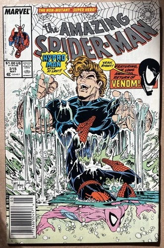 Amazing Spider-Man #315, VF, Venom app., Todd McFarlane art, Copper Age, 1989