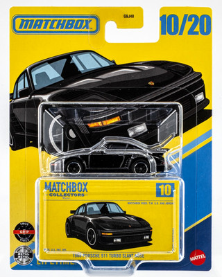 2026 Matchbox Collectors #10 1988 Porsche 911 Turbo Slant Nose