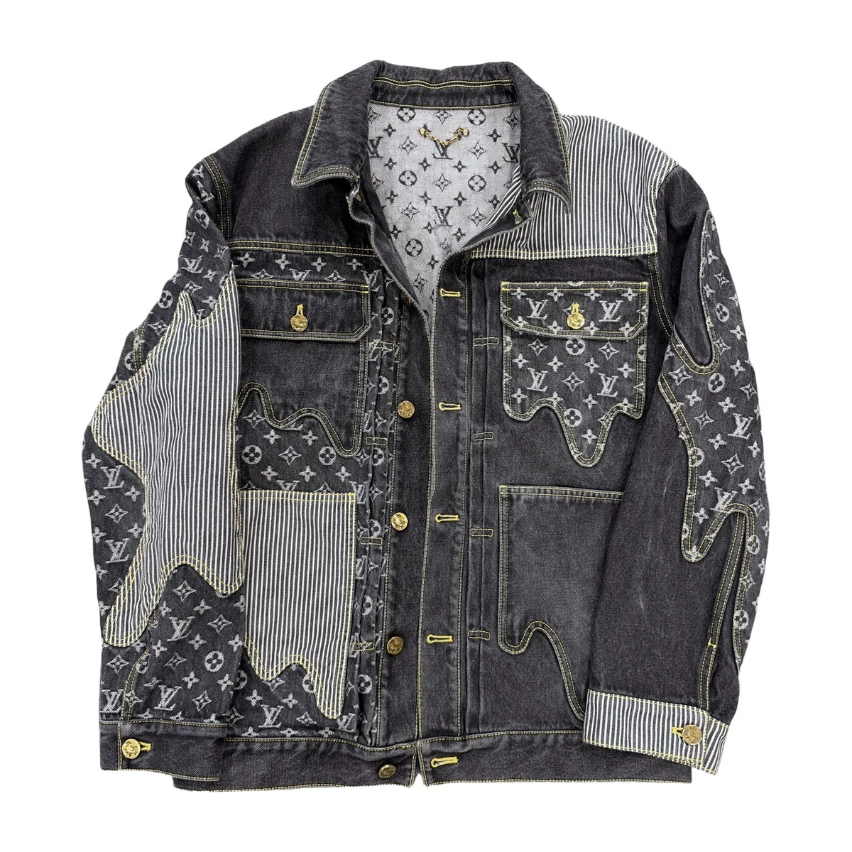 Preços baixos em Louis Vuitton Denim Casacos, jaquetas e Coletes