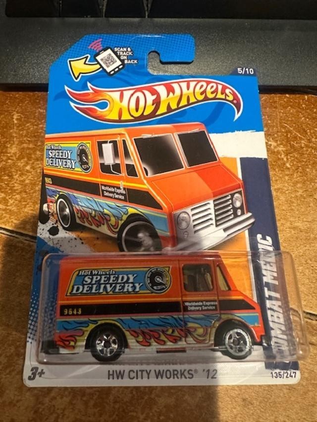 2012 Hot Wheels HW City Works Combat Medic #135 Orange