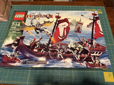 LEGO Castle: Troll Warship (7048) RETIRED BRAND NEW IN BOX FREE
