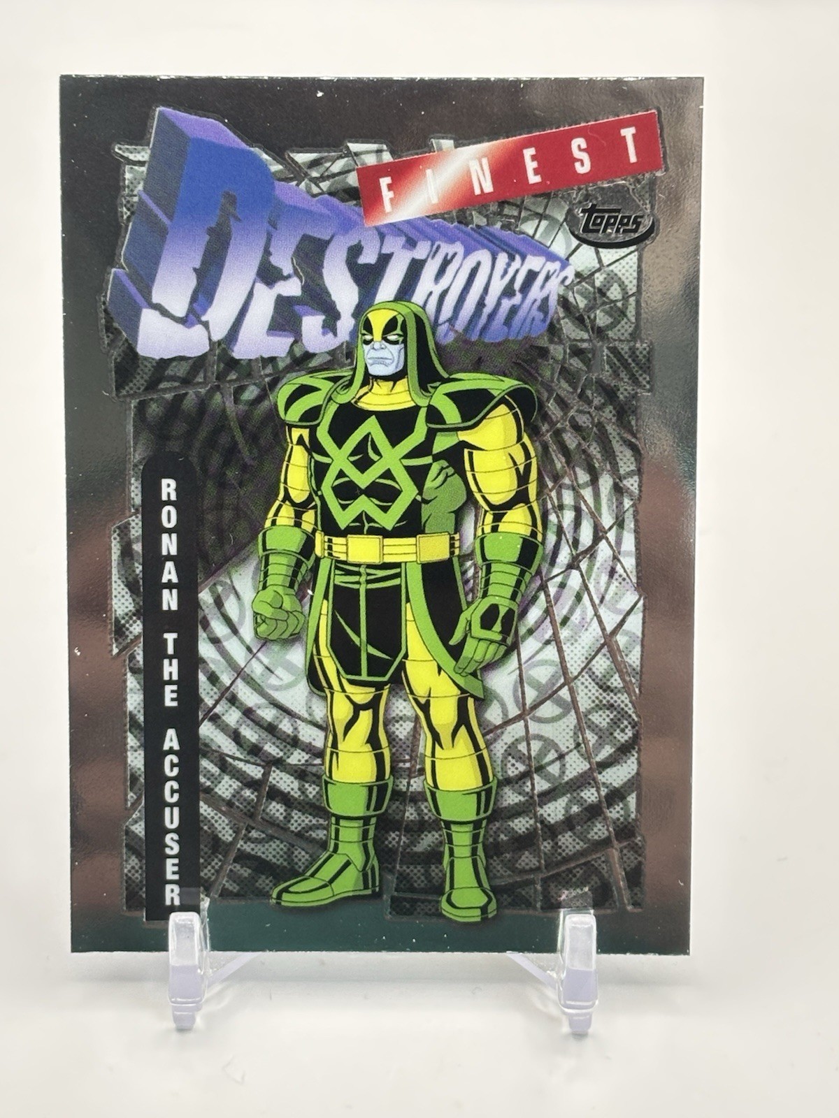 2025 Topps Finest X-Men '97 Trading Card #68 Ronan The Accuser U